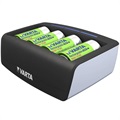 Varta Easy Yleismallinen Akkulaturi - 4x AA/AAA/C/D, 1x 9V