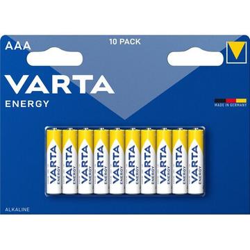 Varta Energy LR03/AAA paristo - 10 kpl.