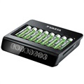 Varta LCD Multi Charger+ Akkulaturi 57681 - 8x AAA/AA