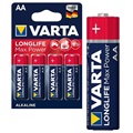 Varta Longlife Max Power AA Paristo 4706110404 - 1.5V - 1x4