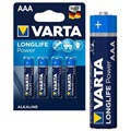 Varta Longlife Power AAA Paristo 4903110414 - 1.5V - 1x4