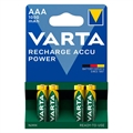 Varta Ready2Use Ladattavat AAA Paristot - 1000mAh