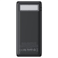 Veger W5001 USB-C PD Nopea Varavirtalähde - 50000mAh, 22.5W - Musta