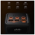 Veger W5001 USB-C PD Nopea Varavirtalähde - 50000mAh, 22.5W - Musta