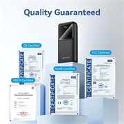 Vention FHL -sarjan 20000mAh:n varavirtalähde digitaalisella näytöllä - 22.5W - musta