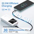 Vention FHL -sarjan 20000mAh:n varavirtalähde digitaalinäytöllä - 22.5W - valkoinen