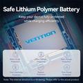 Vention FHYB0 20000mAh Power Bank integroidulla USB-C-kaapelilla - 65W