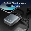Vention FHYB0 20000mAh Power Bank integroidulla USB-C-kaapelilla - 65W