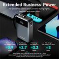 Vention FHYB0 20000mAh Power Bank integroidulla USB-C-kaapelilla - 65W