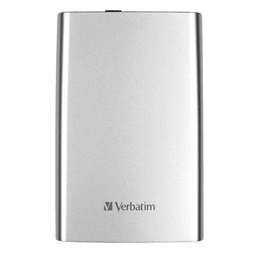 Verbatim Store \'n\' Go USB 3.0 Ulkoinen Kovalevy - Hopea - 1 Tb