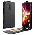 Huawei Mate 20 Lite Pystymallinen Läppäkotelo - Musta