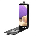 Samsung Galaxy A53 5G Vertikaalinen Lompakkokotelo Korttilokerolla - Musta