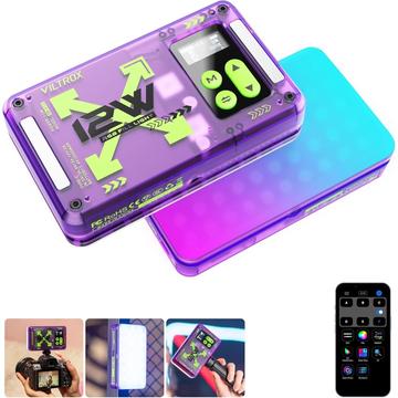 Viltrox RB-V12 Magneettinen RGB-videovalaisin 3000 - 5600 K App-ohjauksella varustettuna