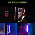 Viltrox RB-V12 Magneettinen RGB-videovalaisin 3000 - 5600 K App-ohjauksella varustettuna