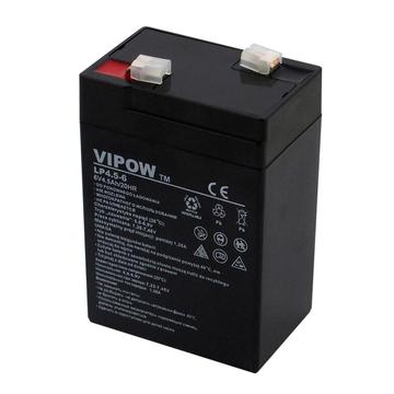 Vipow LP4.5-6 AGM-akku 6V/4.5Ah