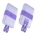WEKOME WP-55 10000mAh virtapankki kaapelilla muotoiltu 22.5W nopea puhelimen kannettava laturi