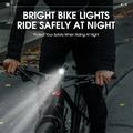 WEST BIKING YP0701332 500LM pyörä kirkas LED etuvalo yö pyöräily polkupyöräily polkupyörän turvallisuus taskulamppu lamppu