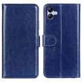 Samsung Galaxy A04e/Galaxy F04 Lompakkokotelo Magneettisella Sulkijalla - Sininen
