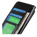 Motorola Edge 20 Pro Lompakkokotelo Magneettisella Sulkijalla - Musta