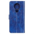 Nokia 5.3 Lompakkokotelo Magneettisella Sulkijalla - Sininen