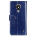 Nokia C21 Lompakkokotelo Magneettisella Sulkijalla - Sininen