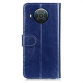 Nokia X10/X20 Lompakkokotelo Magneettisella Sulkijalla - Sininen