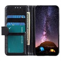 Samsung Galaxy A42 5G Lompakkokotelo Magneettisella Sulkijalla - Musta