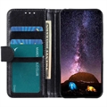 Samsung Galaxy S23 Ultra 5G Lompakkokotelo Jalustalla - Musta