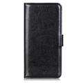 Sony Xperia 1 V Lompakkokotelo Magneettisella Sulkijalla - Musta