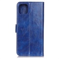 iPhone 12/12 Pro Lompakkokotelo Magneettisella Sulkijalla - Sininen