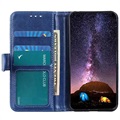 iPhone 13 Mini Lompakkokotelo Magneettisella Sulkijalla - Sininen