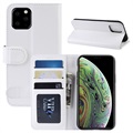 iPhone 11 Pro Lompakkokotelo Jalustatoiminnolla - Valkoinen