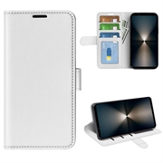 Sony Xperia 1 VII Lompakkokotelo Magneettisella Sulkijalla - Valkoinen