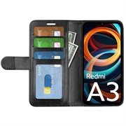 Xiaomi Redmi A3 Lompakkokotelo Magneettisella Sulkijalla