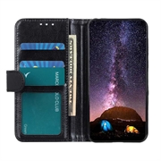 Xiaomi Redmi Note 14 4G Lompakkokotelo Magneettisella Sulkijalla - musta
