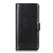 Xiaomi Redmi Note 14 4G Lompakkokotelo Magneettisella Sulkijalla - musta