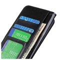 Motorola Edge 30 Neo Lompakkokotelo Magneettisella Sulkimella - Musta