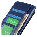 Nokia G21/G11 Lompakkokotelo Magneettisella Sulkimella - Sininen