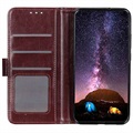 Sony Xperia 1 IV Lompakkokotelo Magneettisella Sulkijalla - Ruskea