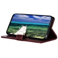 Sony Xperia 1 IV Lompakkokotelo Magneettisella Sulkijalla - Ruskea