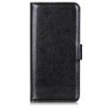 Sony Xperia 10 II Lompakkokotelo Magneettisella Sulkijalla - Musta