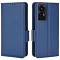 Xiaomi 12/12X Lompakkokotelo Magneettisella Sulkijalla - Sininen