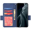 Xiaomi 12/12X Lompakkokotelo Magneettisella Sulkijalla - Sininen