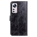 Xiaomi 12 Pro Lompakkokotelo Magneettisella Sulkijalla