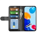 Xiaomi Redmi Note 11/11S Lompakkokotelo Magneettisella Sulkijalla - Musta