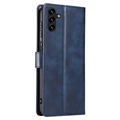 Samsung Galaxy A04s/A13 5G Lompakkokotelo Magneettisella Sulkijalla - Sininen