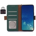 OnePlus Nord CE 3 Lite/N30 Lompakkomallinen Nahkakotelo kanssa RFID - Vihreä