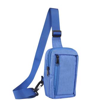 Vedenkestävä Nylon rinta- ja olkapääpuhelinlaukku - sopii 6.5" - 7.2" puhelimille