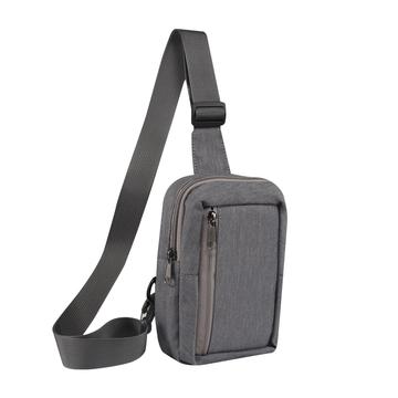 Vedenkestävä Nylon rinta- ja olkapääpuhelinlaukku - sopii 6.5"- 7.2" puhelimille