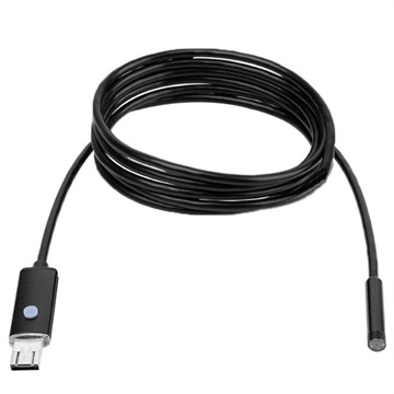 Android, PC Vesitiivis 8mm USB Endoskooppikamera AN99 - 2m - Musta